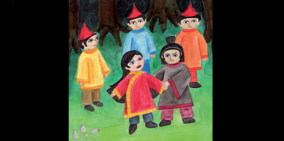 PRINCESS MOON - CHILDREN'S BOOK ILLUSTRATION