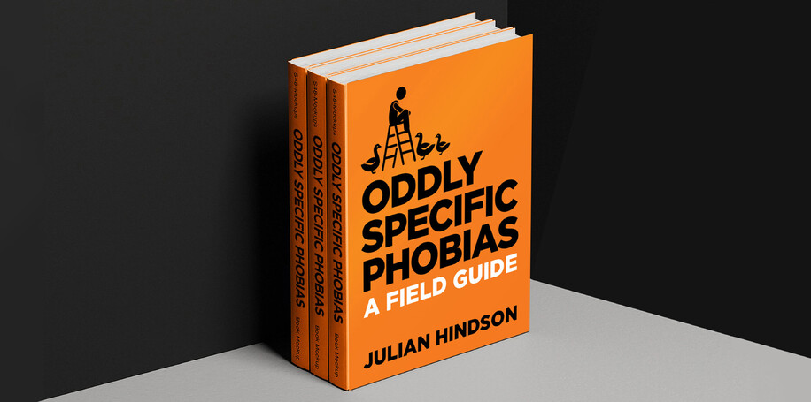 ODDLY SPECIFIC PHOBIAS - BOOK COVER DESIGN